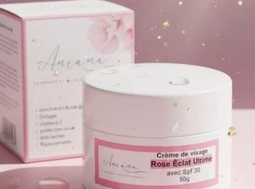 Créme Visage Rose Éclat Ultime
