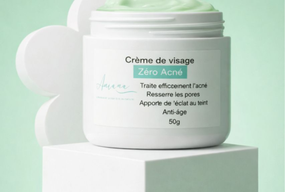 Crème visage zéro acné